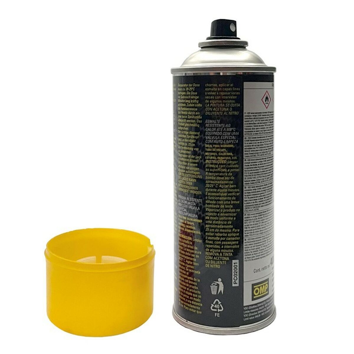 Sprejfärg OMP OMPPC02001000051 Bromsok 400 ml Gul - 2