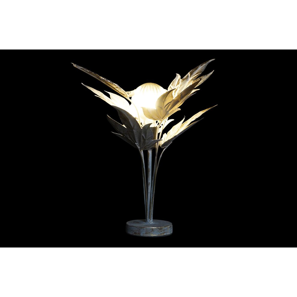 Bordslampa DKD Home Decor Grå Metall 42 x 42 x 47 cm - 7