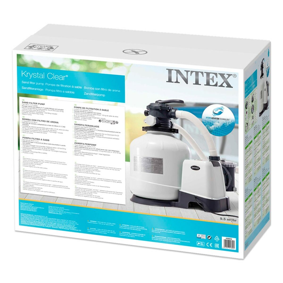 Reningsverk för simbassäng Intex 26652 - 2