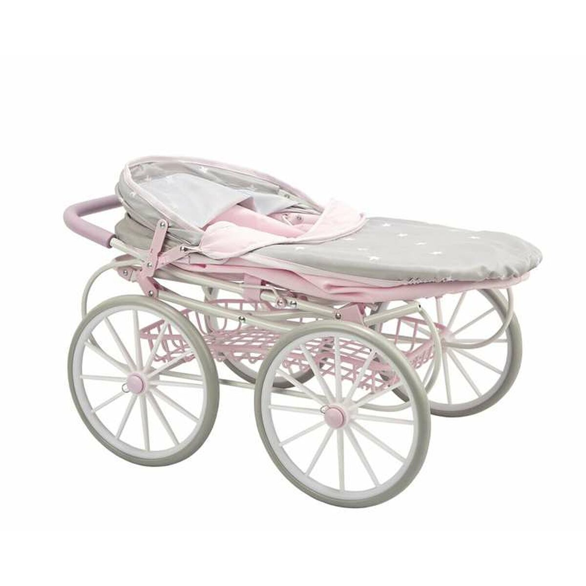 Dockvagn Arias Emma Rosa Väska 70 x 42 x 90 cm - 4