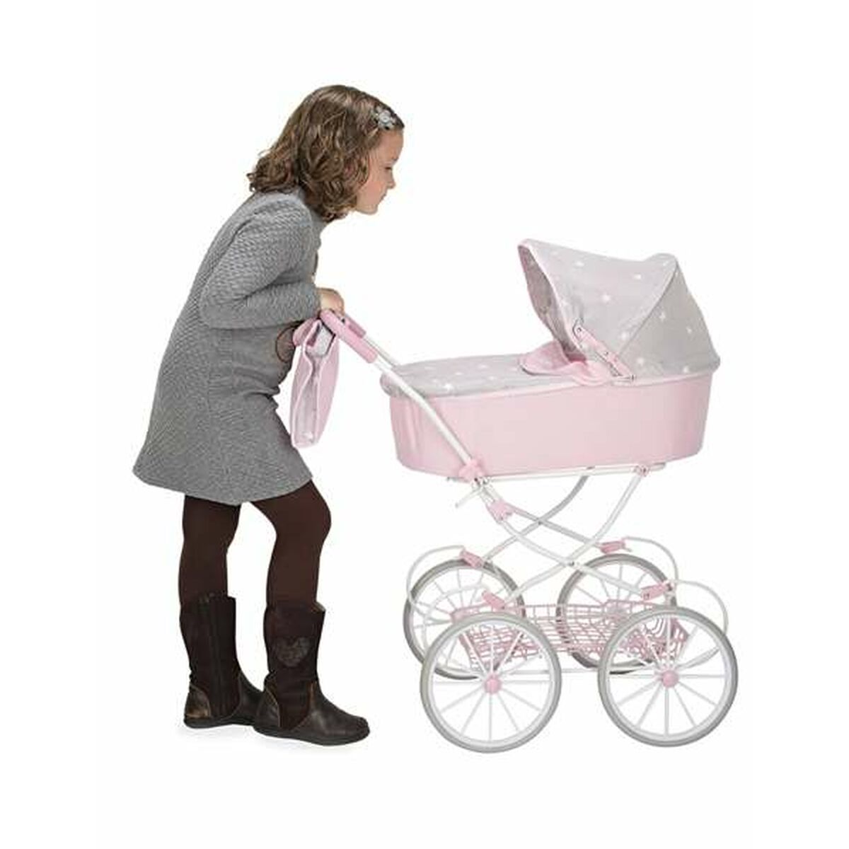 Dockvagn Arias Emma Rosa Väska 70 x 42 x 90 cm - 3