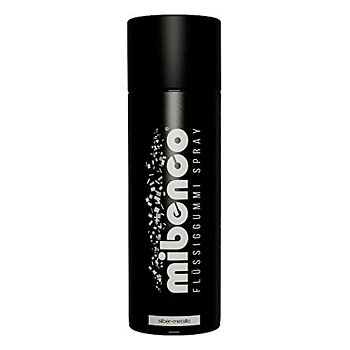 Flytande gummi för bilar Mibenco     Silvrig 400 ml