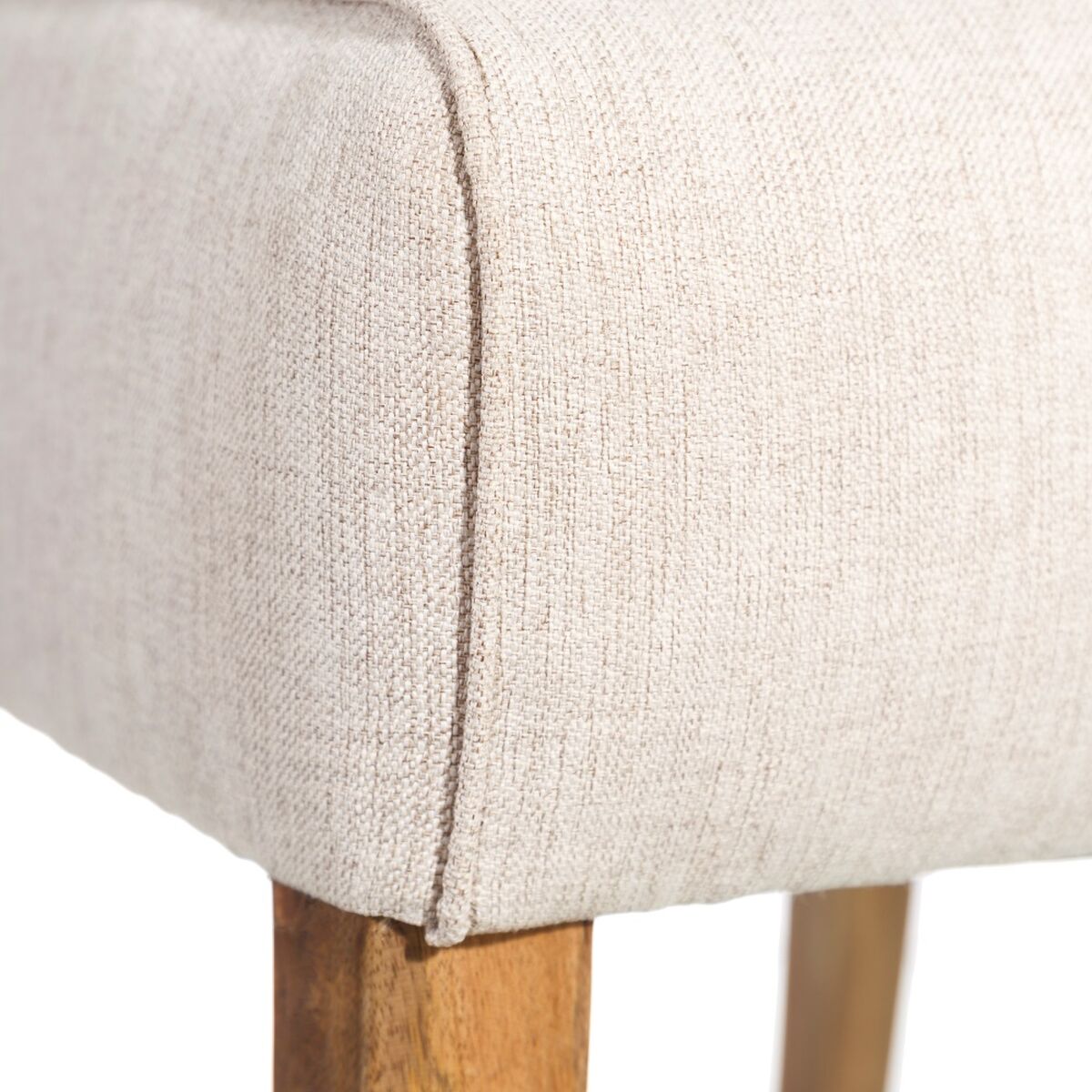 Matsalsstol 46 x 62 x 100 cm Grå Beige - 6