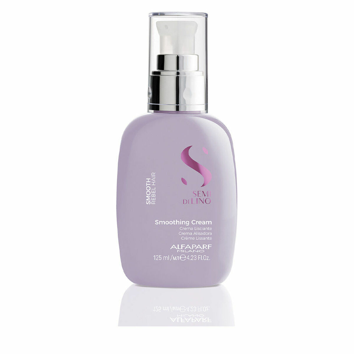 Utslätningskräm Alfaparf Milano Semi Di Lino Smooth 125 ml