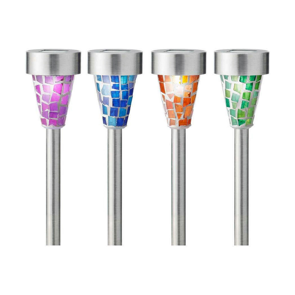 Trädgårdsfackla Lumineo 39 cm Multicolour Sol - 5