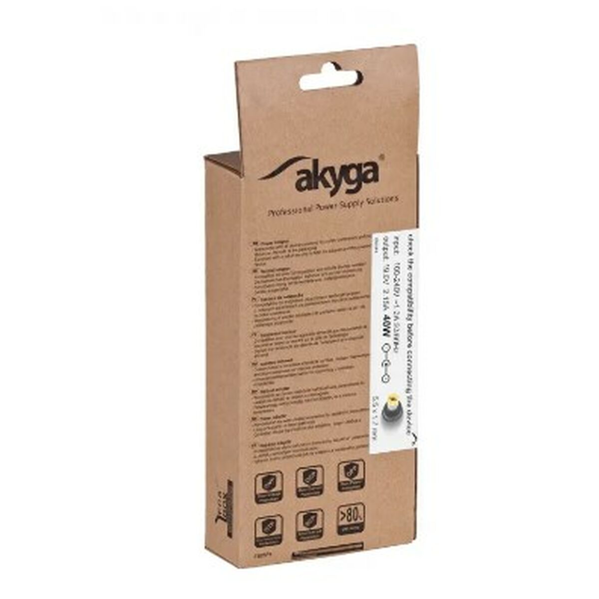 Laptopladdare Akyga AK-ND-47 40 W - 6