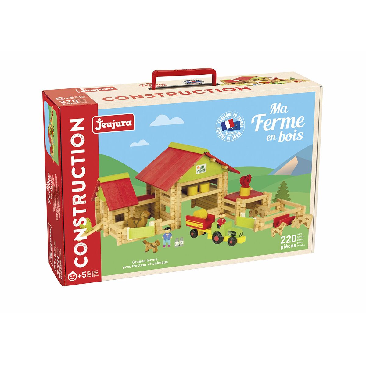 Playset Jeujura Large farm 220 Delar - 2