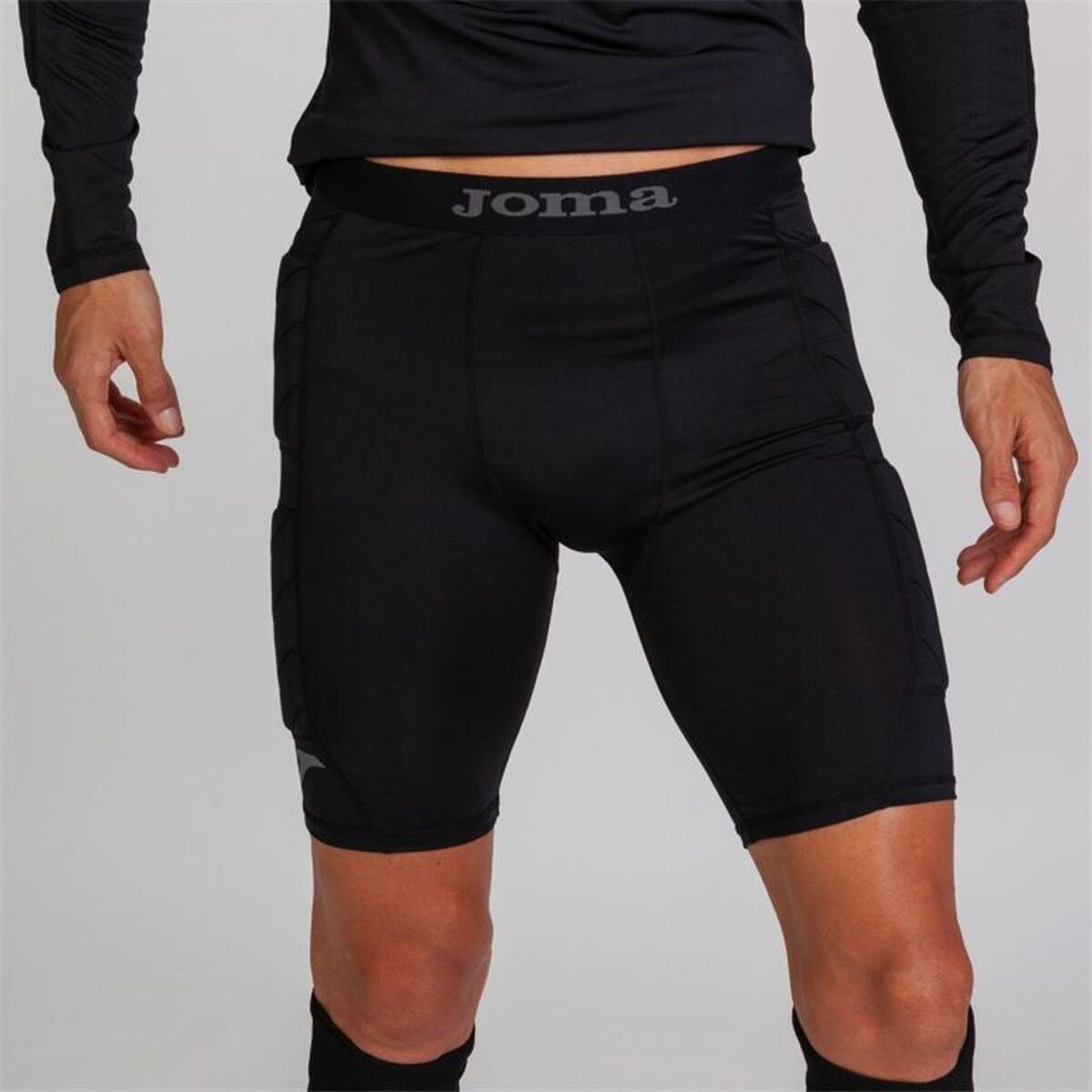 Fotbollsmålvaktsbyxor Joma Sport Protec Portero Svart - 4