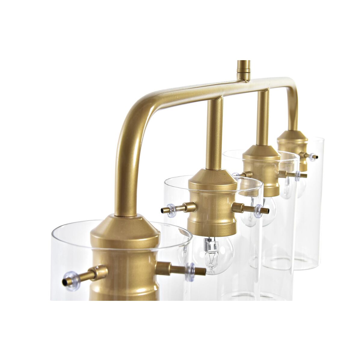 Taklampa DKD Home Decor Gyllene Metall Glas 50 W 84 x 17 x 24 cm - 13