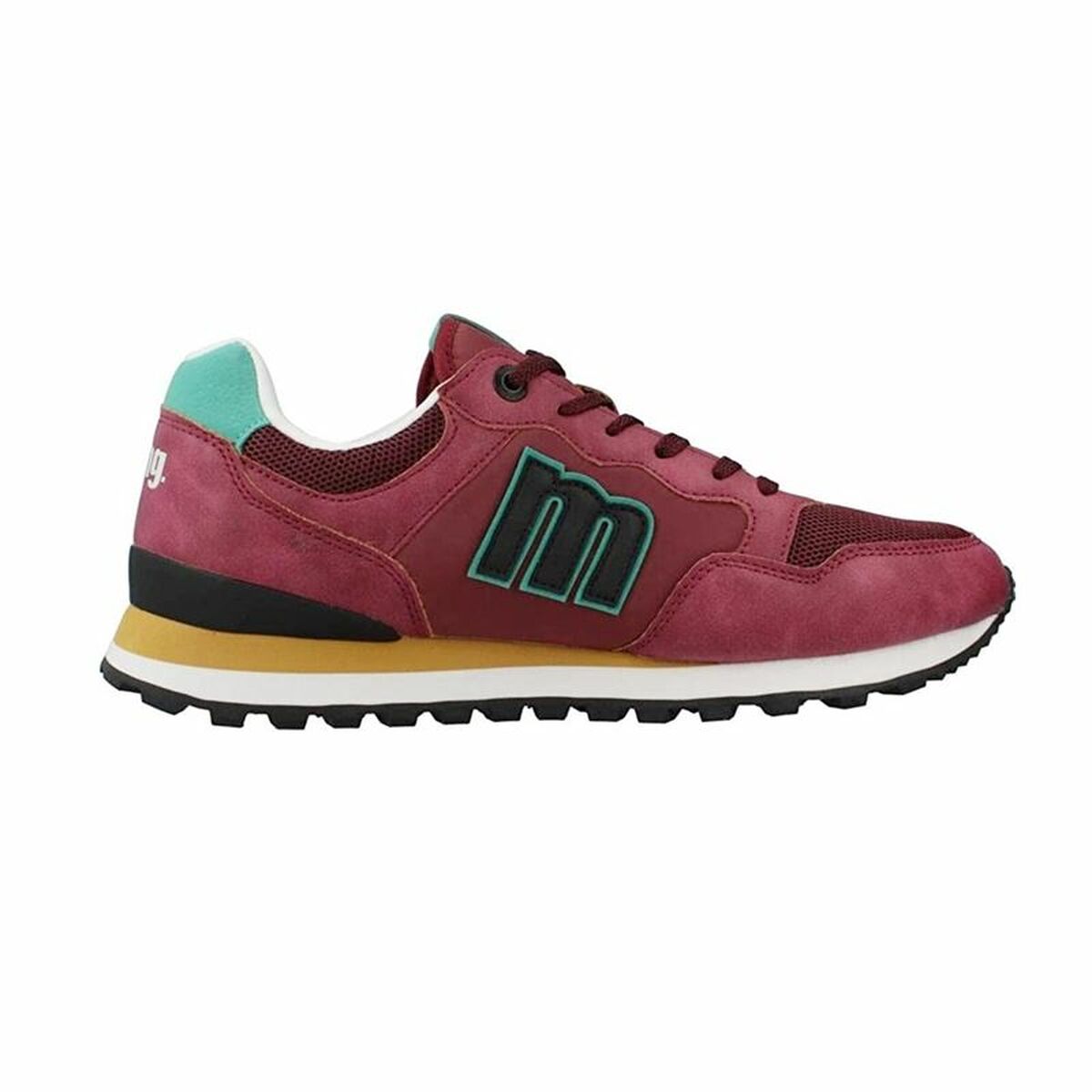 Sportskor Casual Herr Mustang Attitude Fable Röd Bordeaux