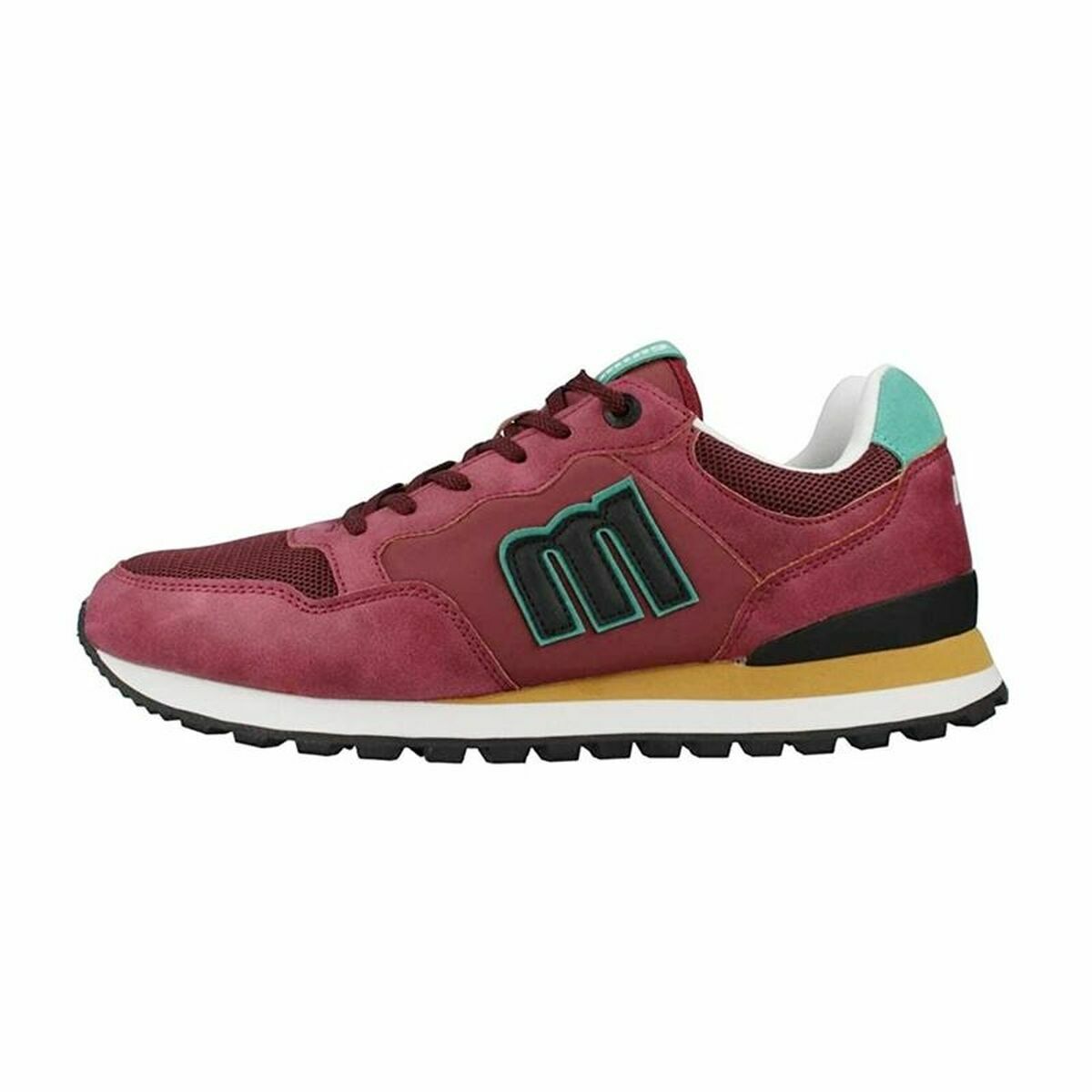 Sportskor Casual Herr Mustang Attitude Fable Röd Bordeaux - 7