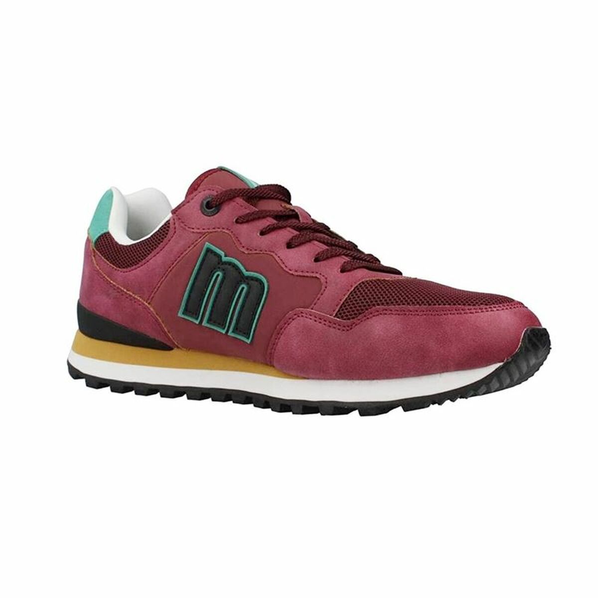 Sportskor Casual Herr Mustang Attitude Fable Röd Bordeaux - 2