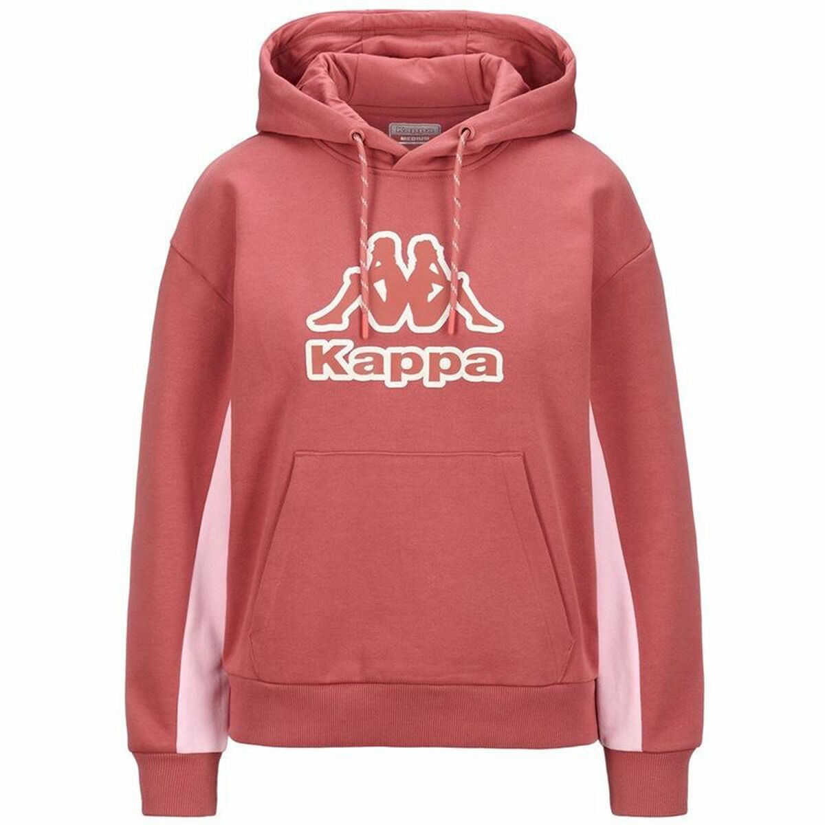 Tröja med huva Dam Kappa Felad Beige