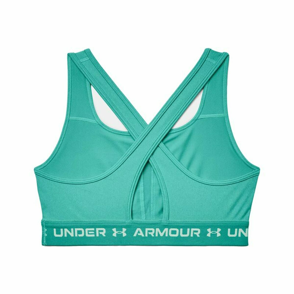 Sport-BH Under Armour  Crossback Mid Aquamarine - 2