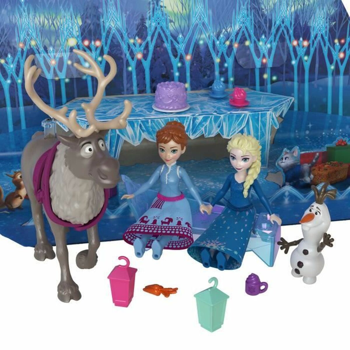 Adventskalender Frozen HWX20 Plast - 3