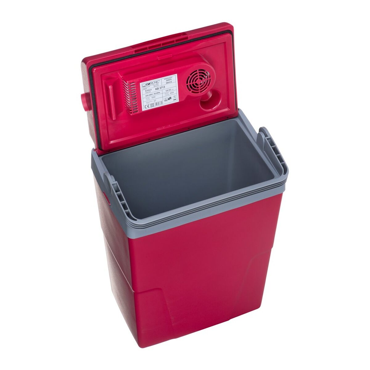 Elektrisk bärbar kyl Clatronic KB 3713 Röd Grå 1 Delar 25 L - 3