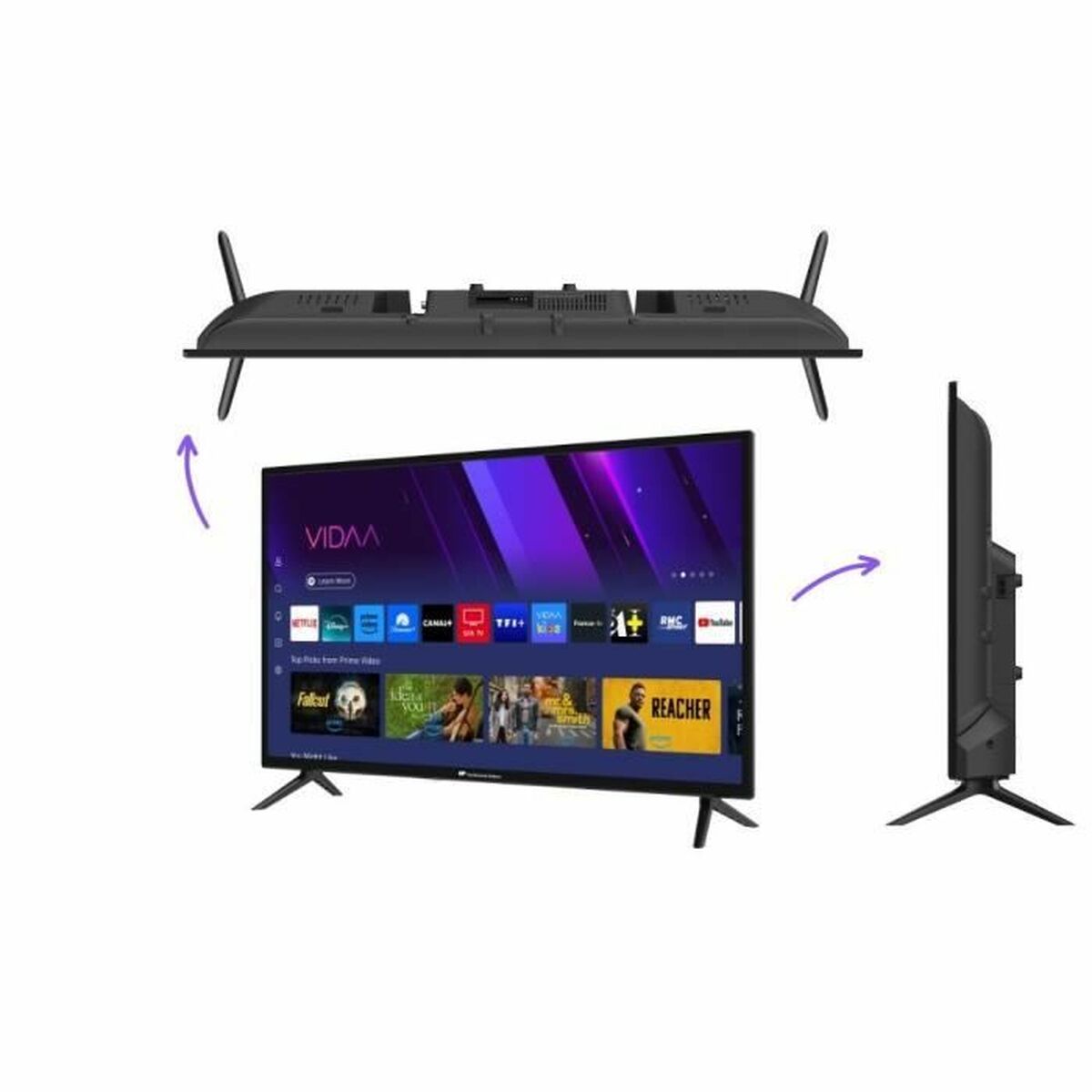 Smart TV Continental Edison CELED32SVHD25B6 QLED HD 32" - 5
