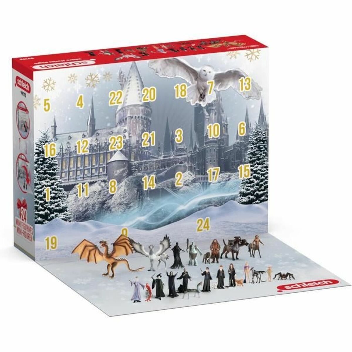 Adventskalender Schleich 99175 Harry Potter Plast 24 Delar - 2