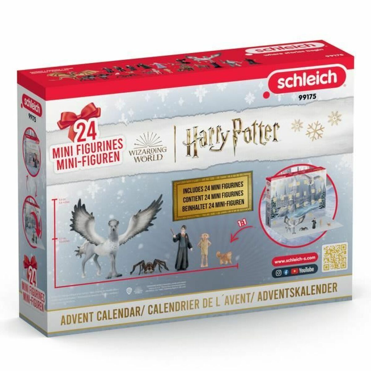 Adventskalender Schleich 99175 Harry Potter Plast 24 Delar - 3