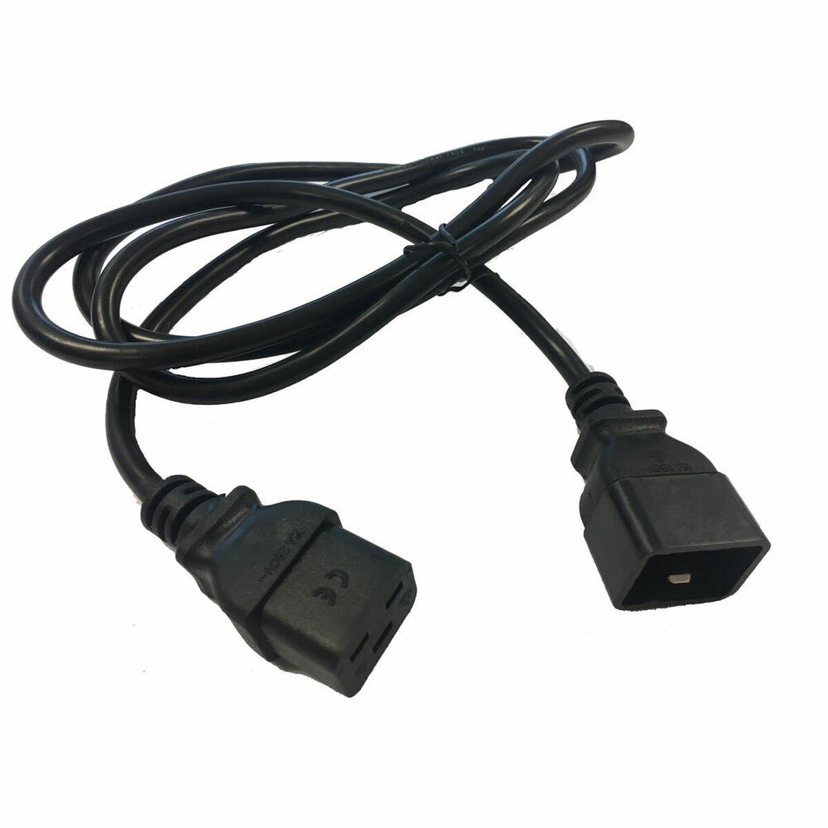 Elkabel C20/C19 Salicru 663BA000002 Svart 1,8 m - 3