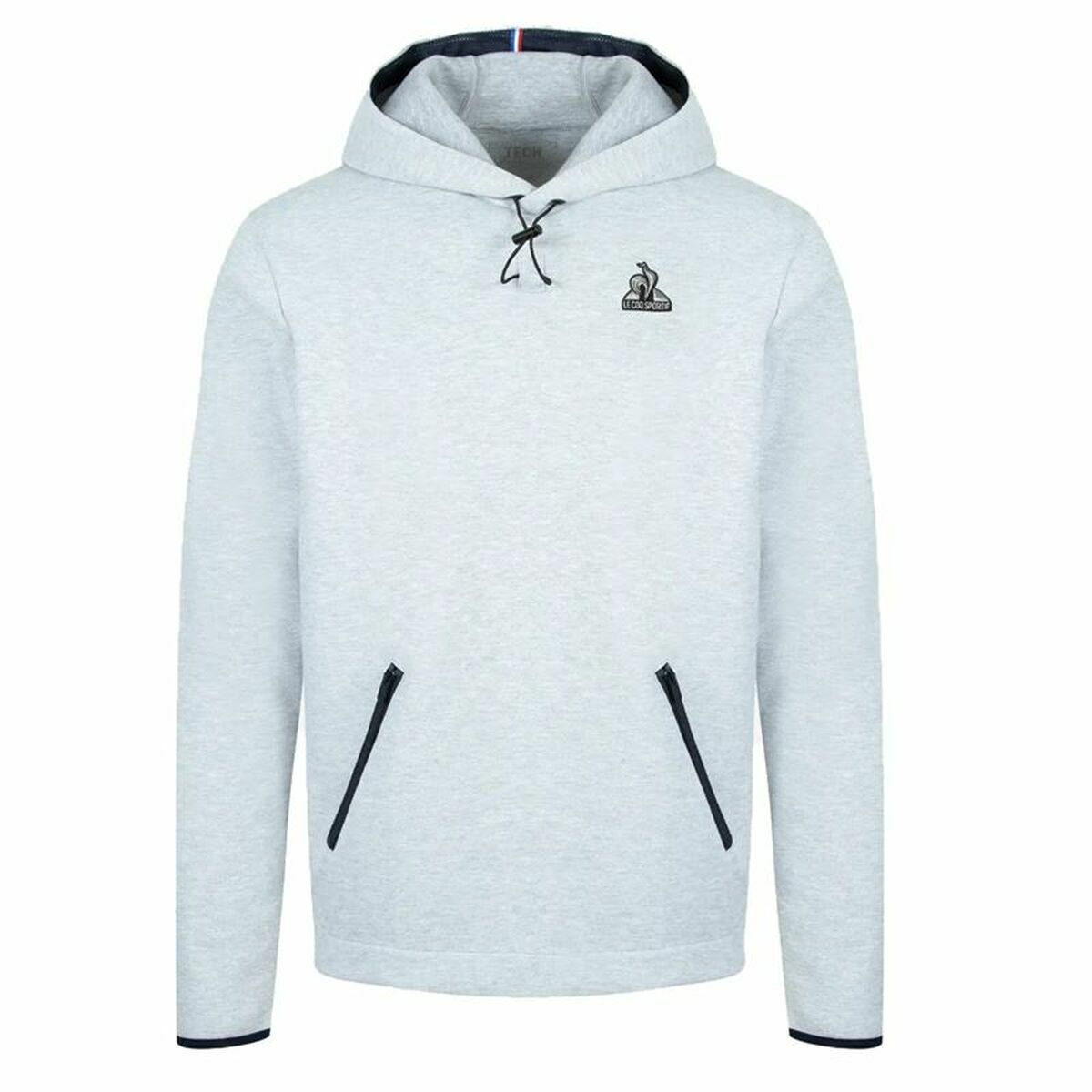 Tröja med huva Herr Le coq sportif Tech Grå - 7
