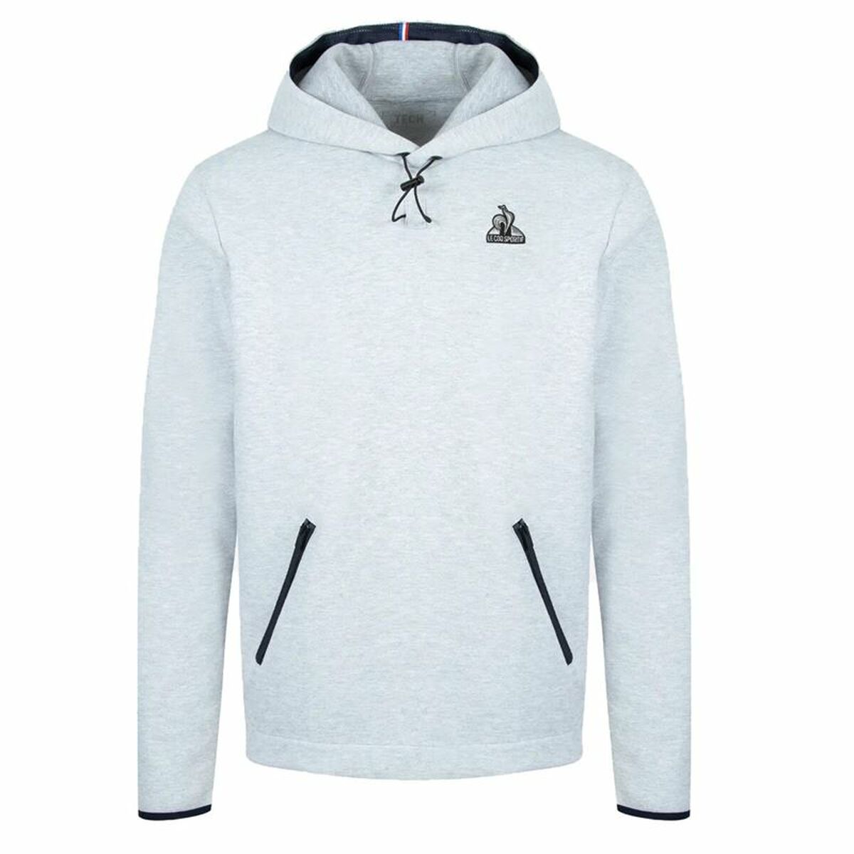 Tröja med huva Herr Le coq sportif Tech Grå