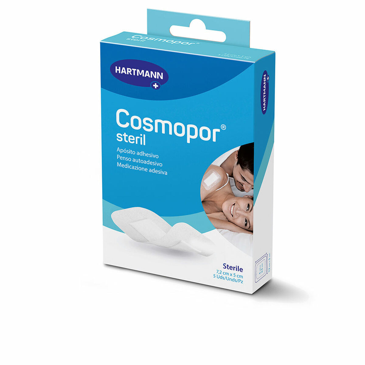 Plåster Hartmann Cosmopor 7,5 x 5 cm 5 antal - 2