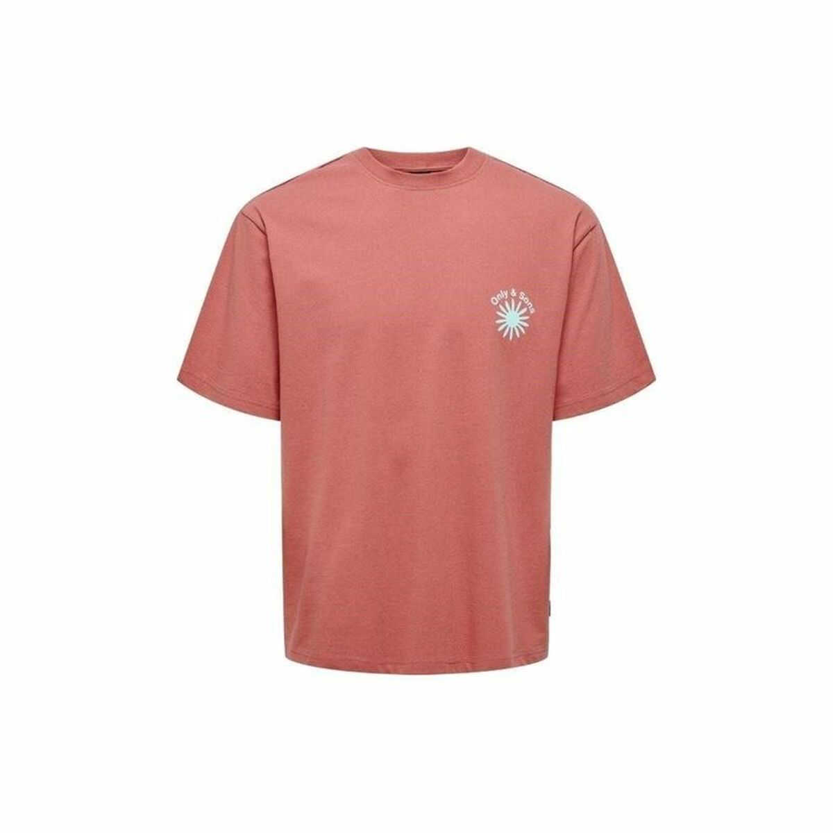 T-shirt med kortärm Herr Only & Sons Onskasen Rlx Lax