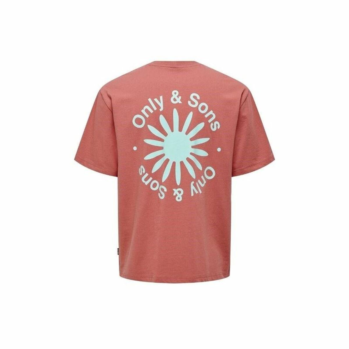 T-shirt med kortärm Herr Only & Sons Onskasen Rlx Lax - 2