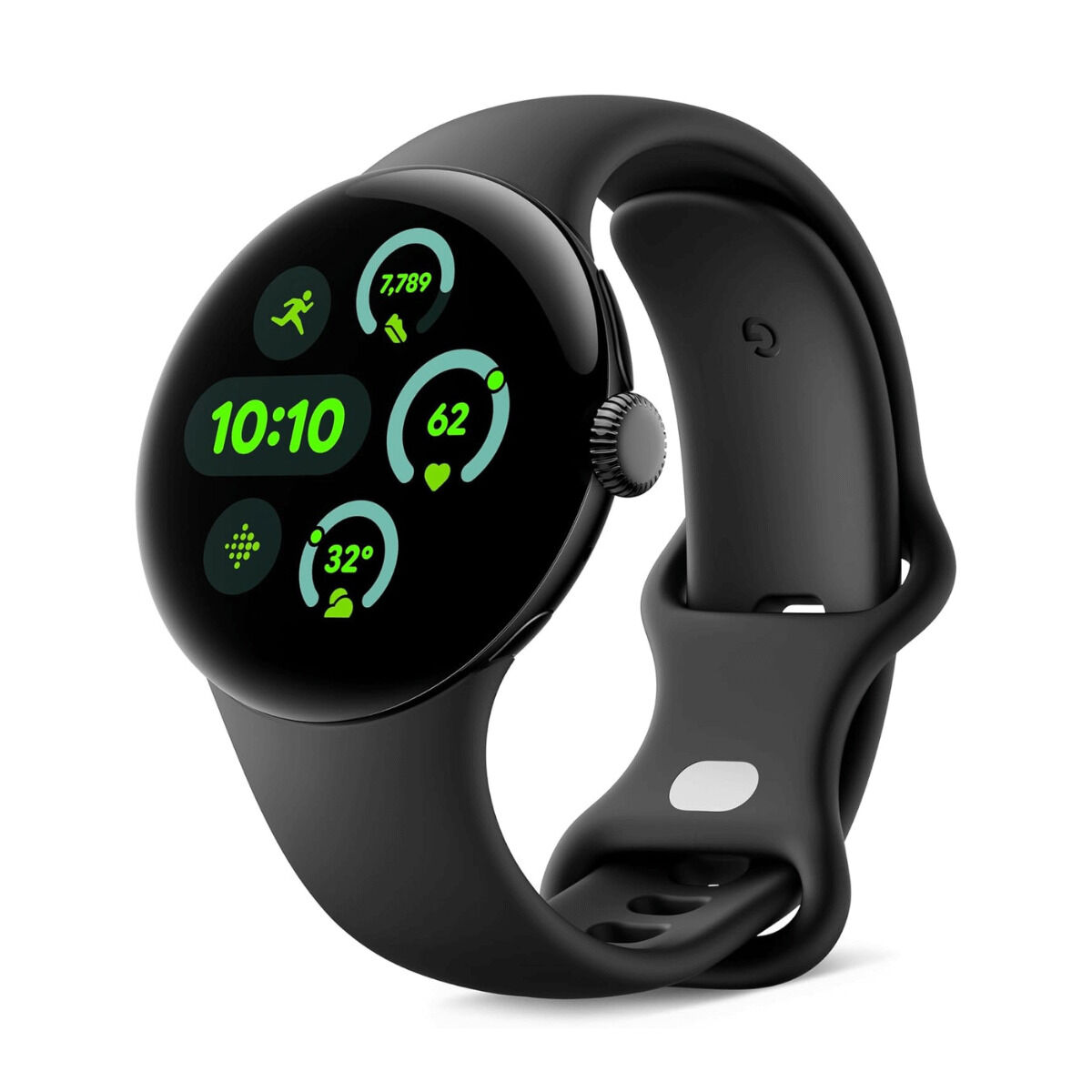 Smartklocka Google Svart 1,2"