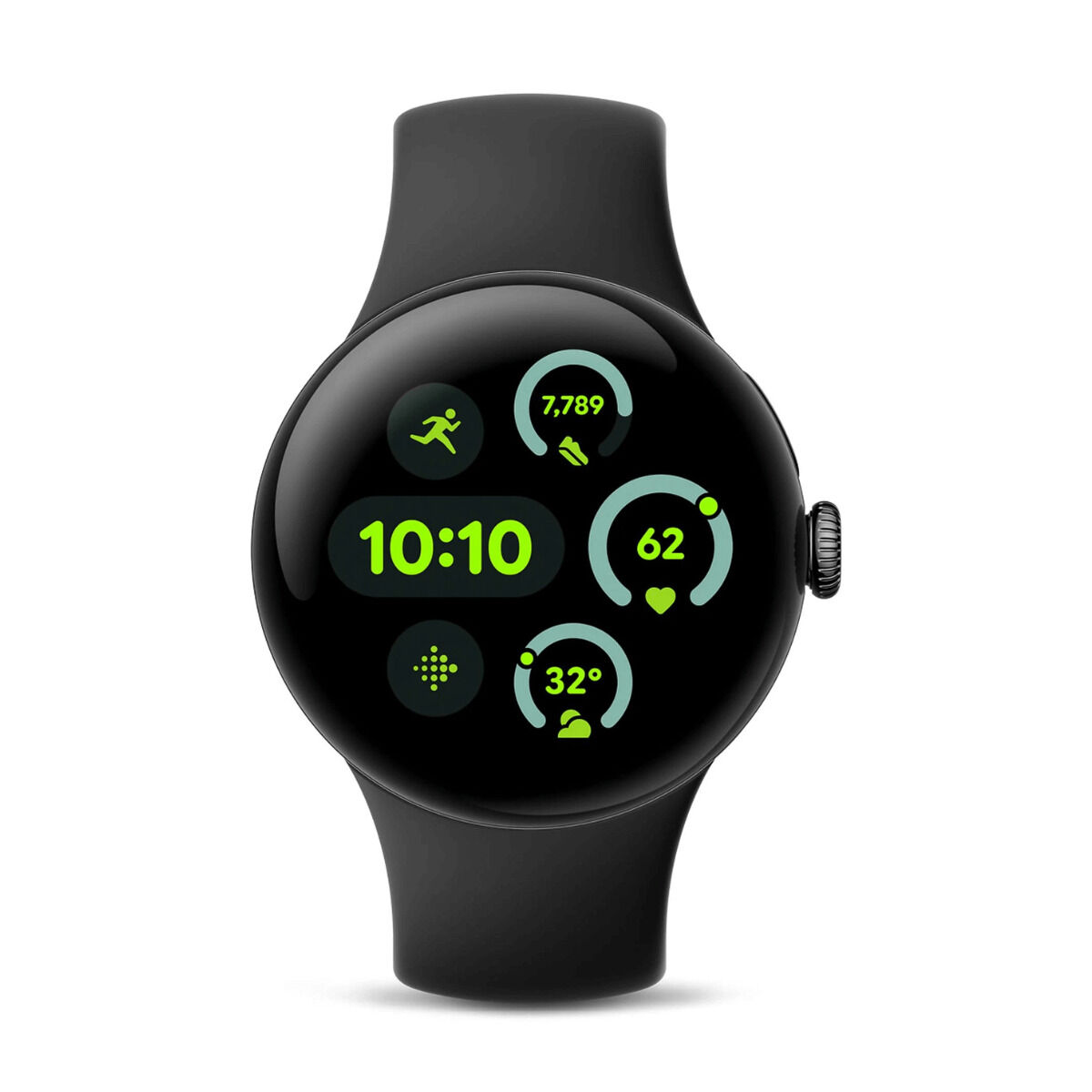 Smartklocka Google Svart 1,2" - 2