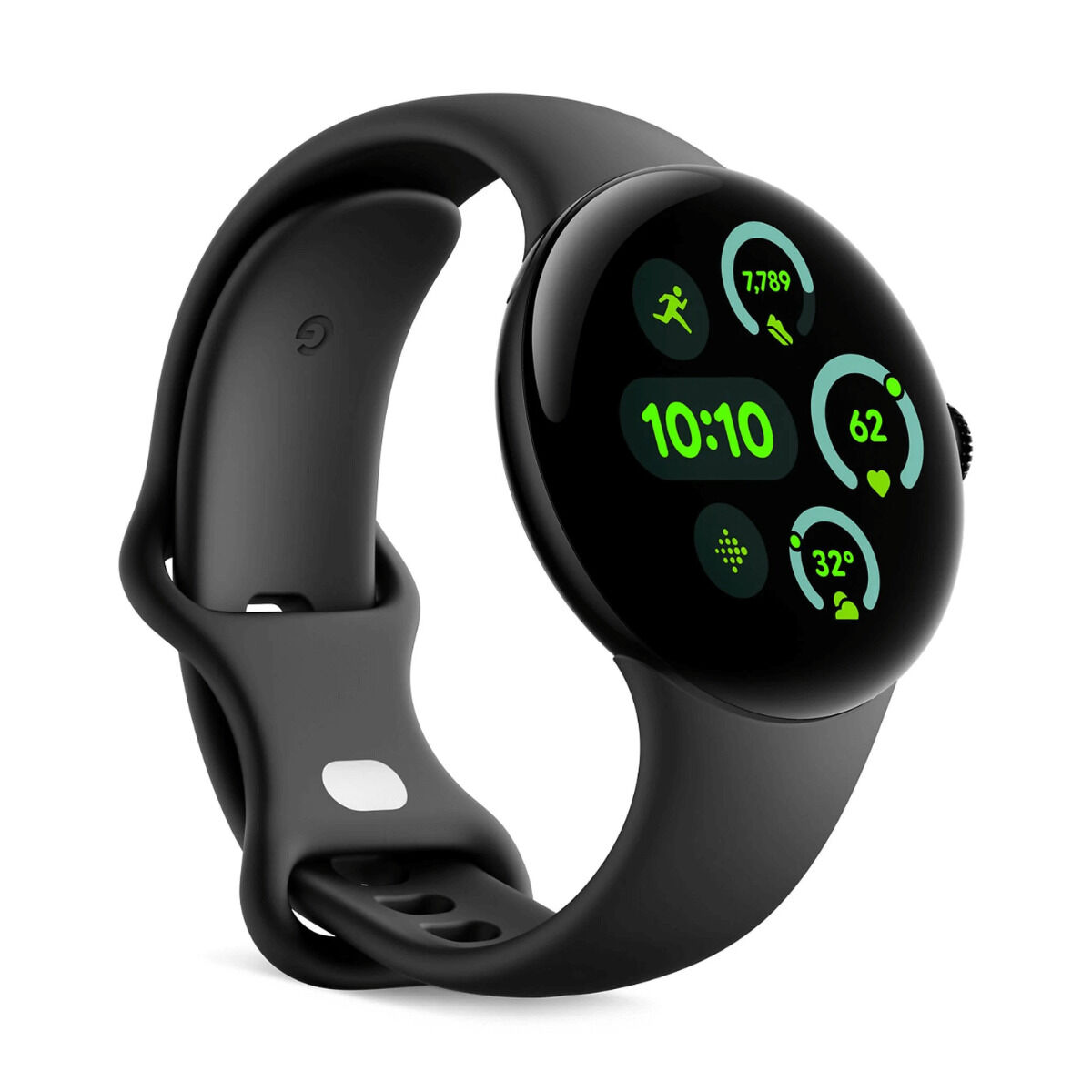 Smartklocka Google Svart 1,2" - 3