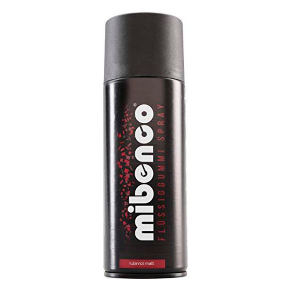 Flytande gummi för bilar Mibenco     Röd 400 ml