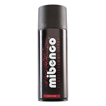 Flytande gummi för bilar Mibenco     Röd 400 ml