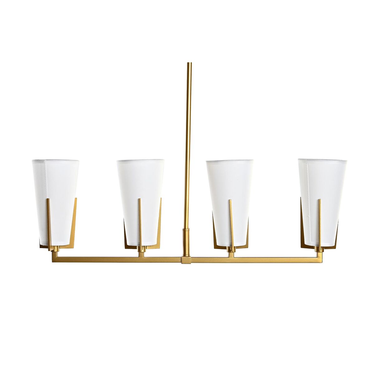 Taklampa DKD Home Decor Gyllene Vit (67 x 14 x 22 cm) - 11