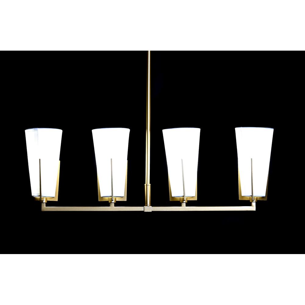 Taklampa DKD Home Decor Gyllene Vit (67 x 14 x 22 cm) - 5