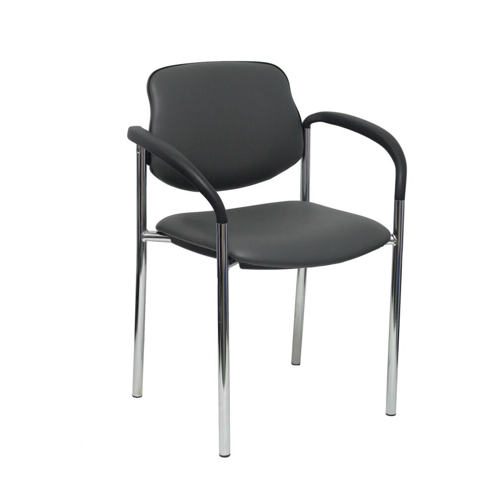 Receptionsstol Villalgordo Piqueras y Crespo SP600CB Mörkgrå Med armstöd