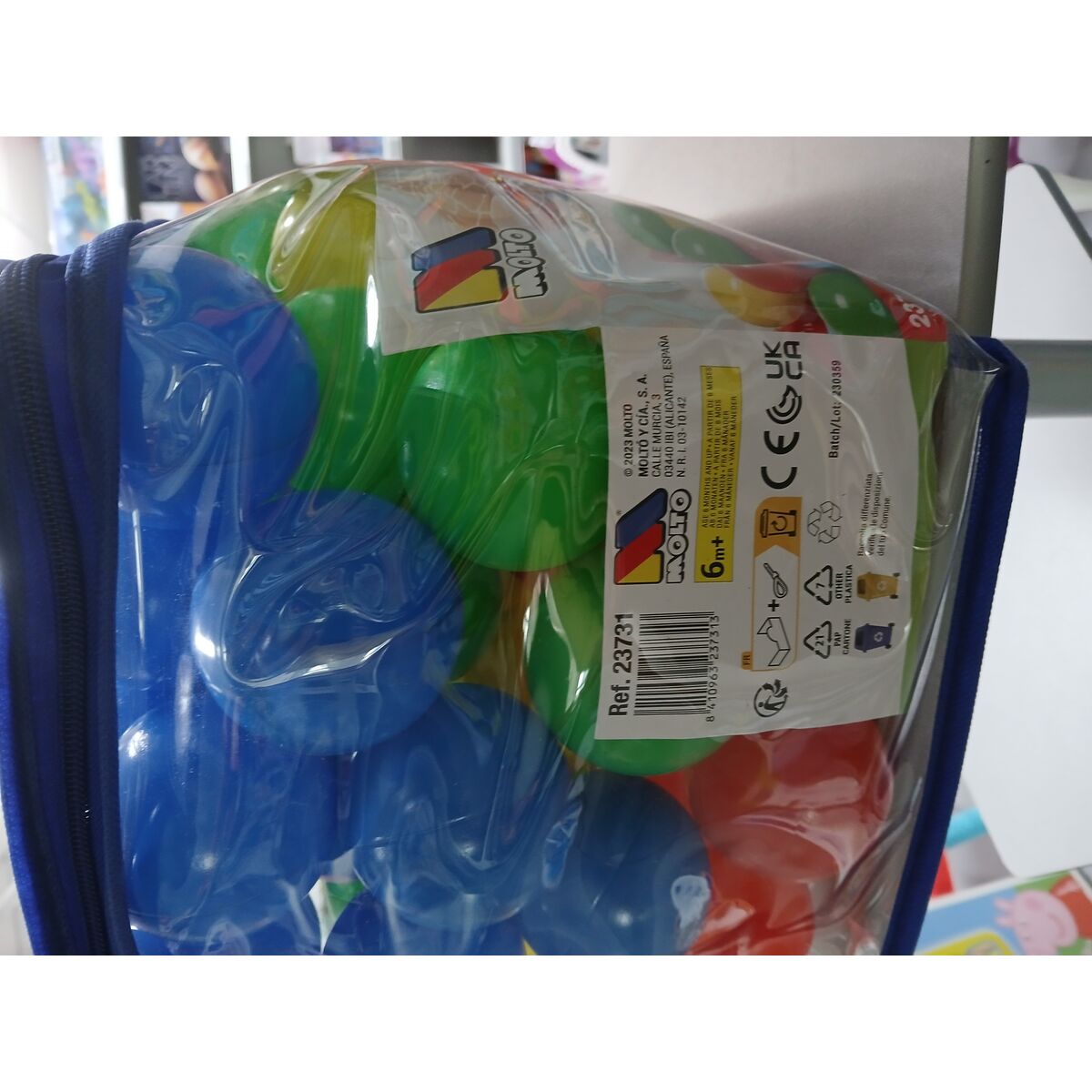 Bollar Moltó Multicolour 100 antal - 14
