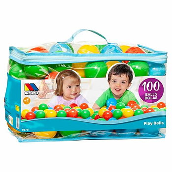 Bollar Moltó Multicolour 100 antal