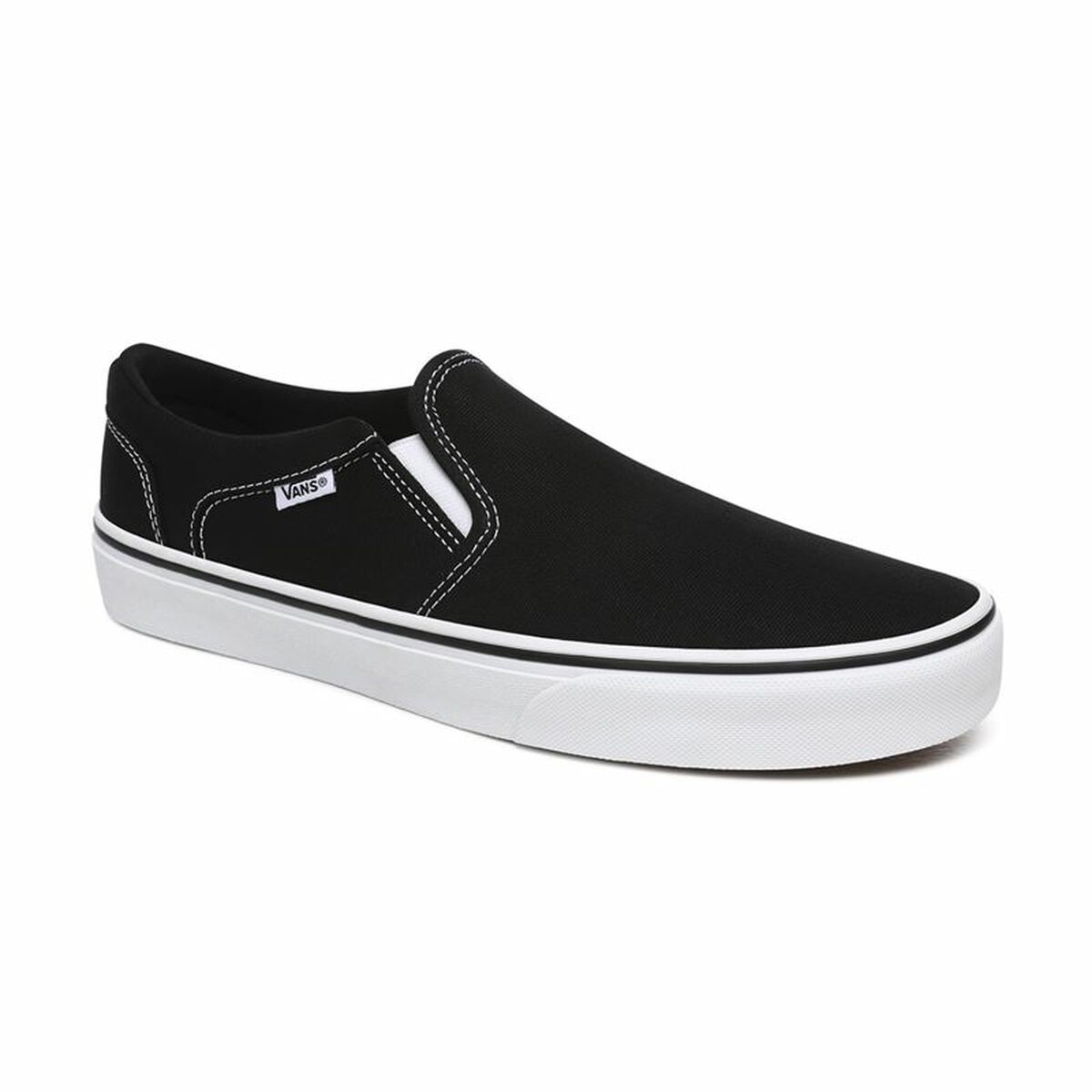 Sportskor Casual Herr Vans Asher Svart - 5