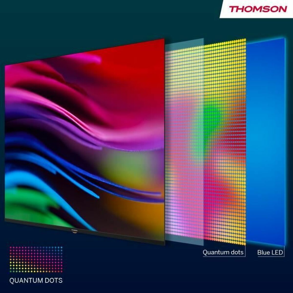 Smart TV Thomson 43QG4S14 43" QLED 4K Ultra HD - 3