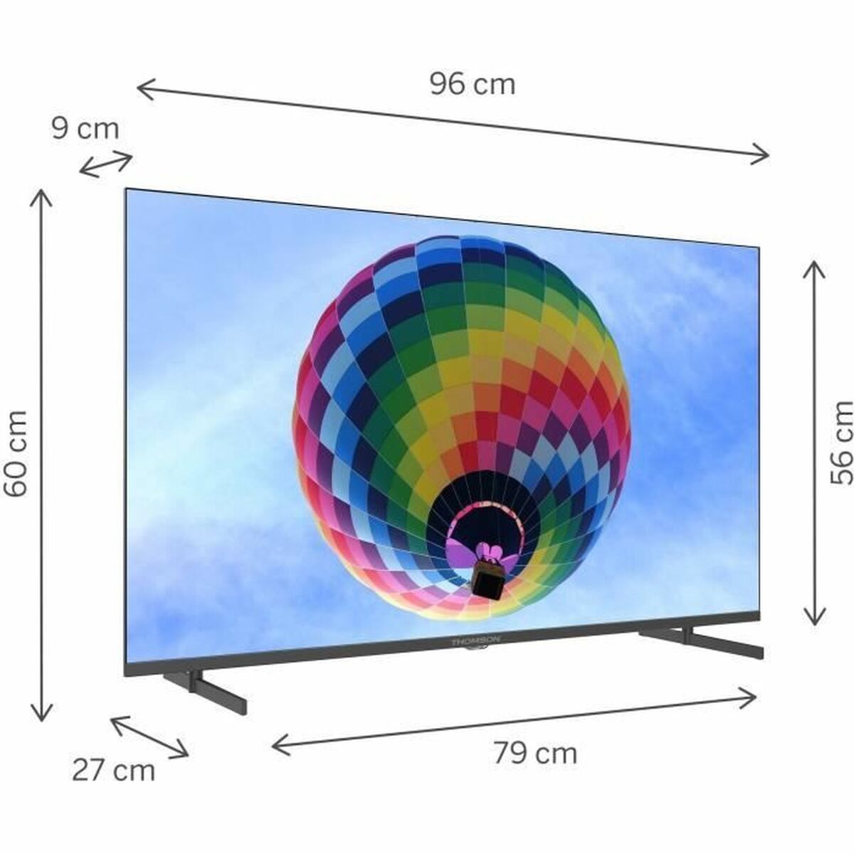 Smart TV Thomson 43QG4S14 43" QLED 4K Ultra HD - 2
