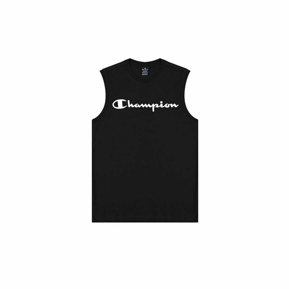 Ärmlös sporttröja Herr Champion Crewneck Svart - 13