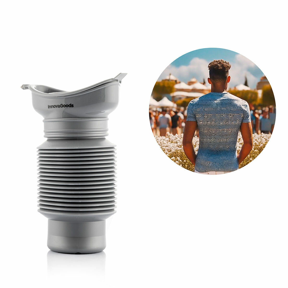 Bärbar hopfällbar urinoar Easpee InnovaGoods - 15