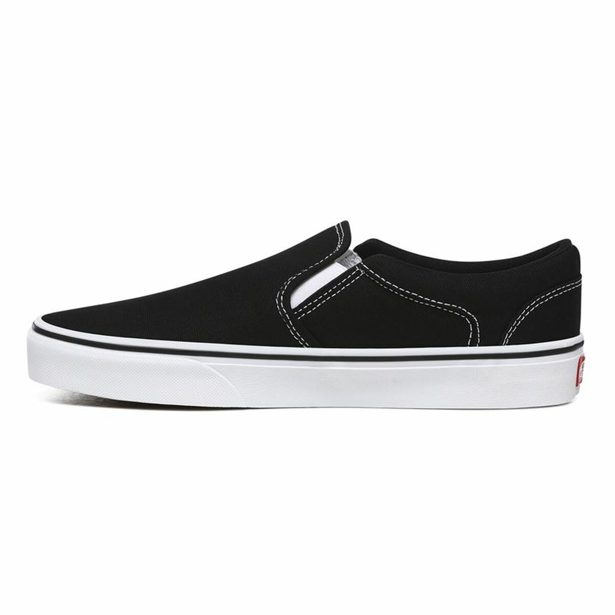 Sportskor Casual Herr Vans Asher Svart - 2