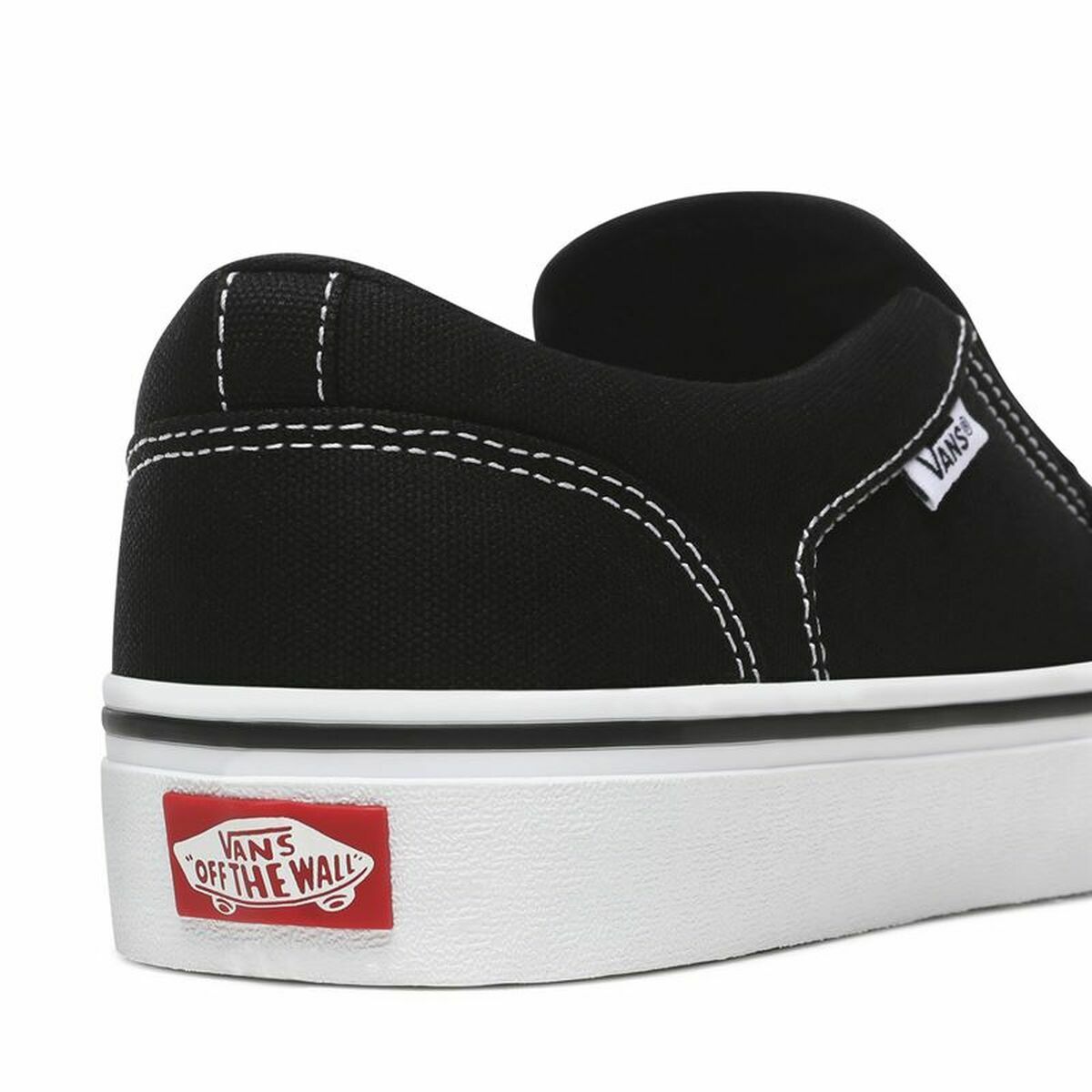 Sportskor Casual Herr Vans Asher Svart - 13