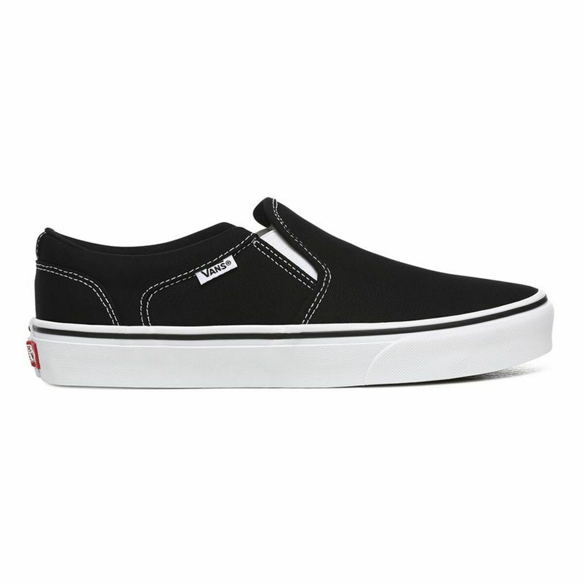 Sportskor Casual Herr Vans Asher Svart - 8