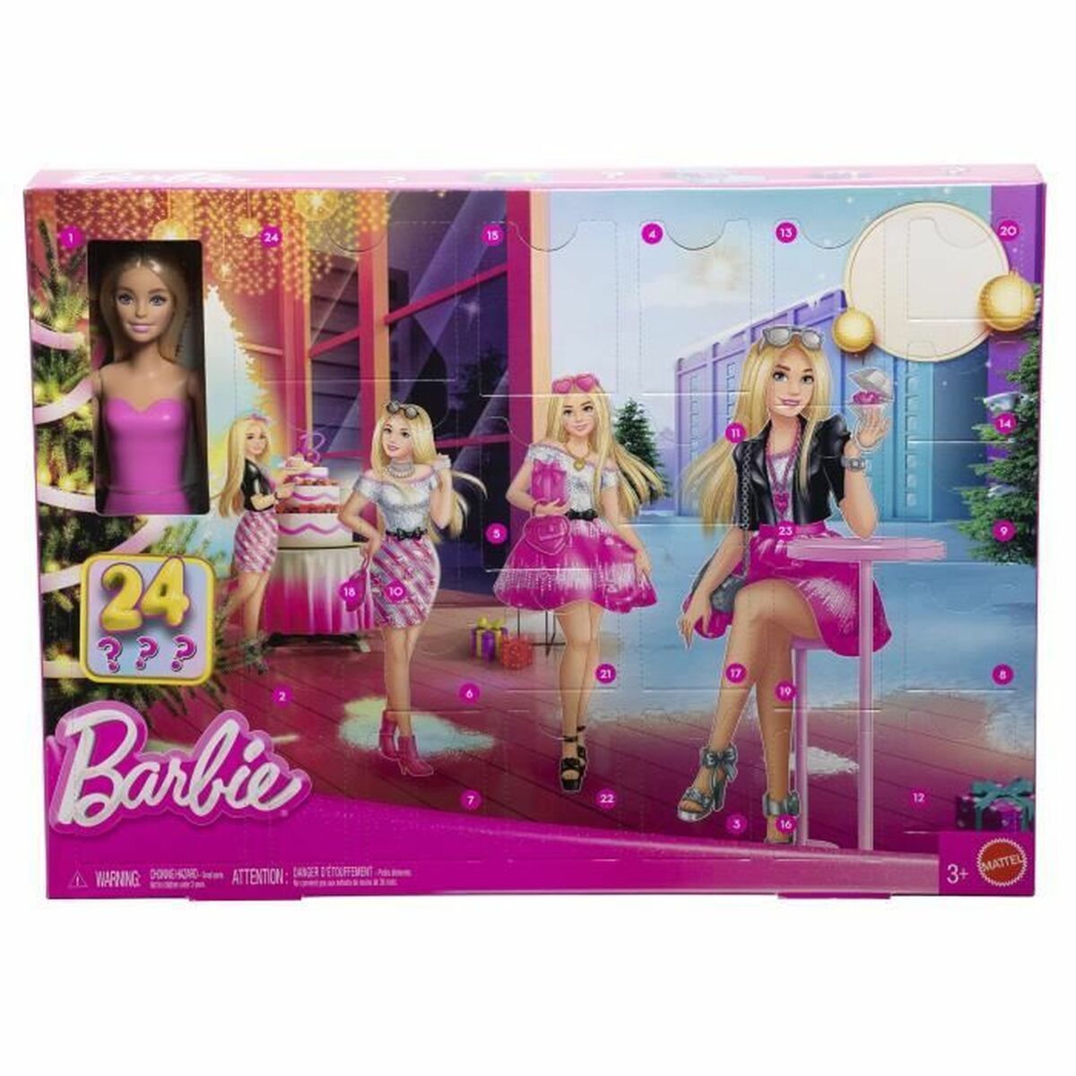 Adventskalender Barbie (24 Delar)