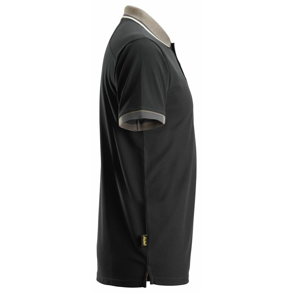 Polotröja kortärmad Herr Snickers Workwear Svart - 3