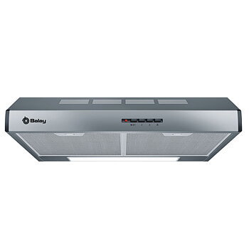 Konventionell fläkt Balay 3BH263MX 60 cm 350 m3/h 72 dB 146W Silvrig Stål